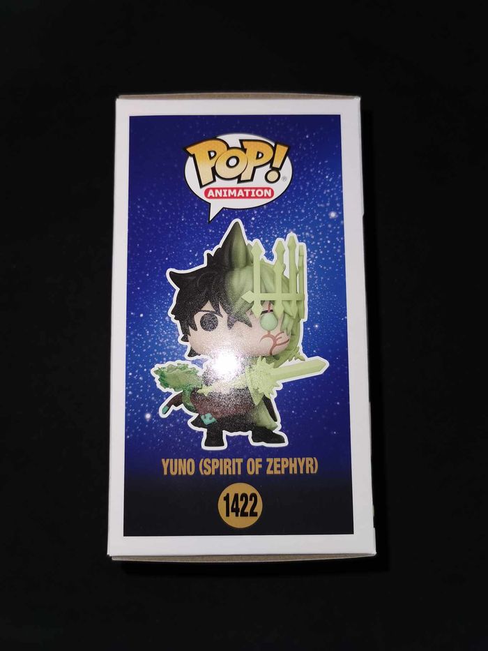 Figurine Funko Pop / Yuno (Spirit Of Zephyr) N°1422 / Black Clover - photo numéro 4