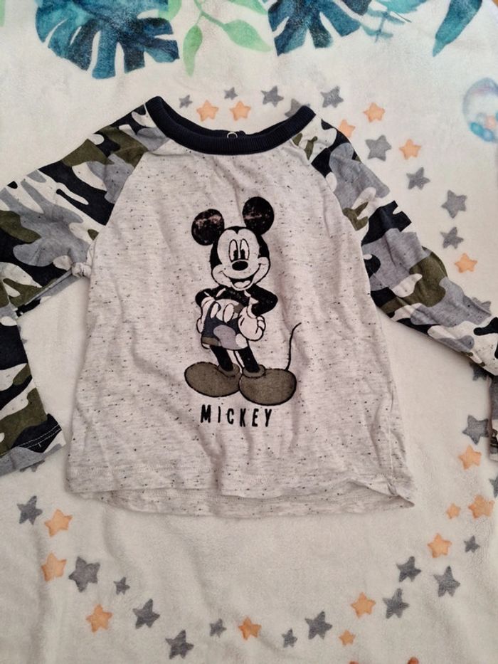 Tee-shirt Mickey militaire - photo numéro 2