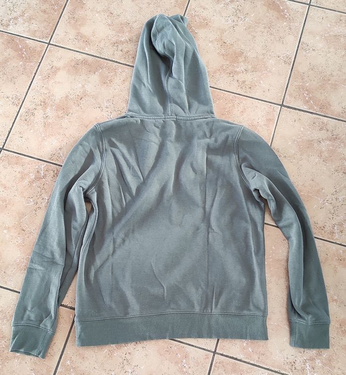 Sweat à capuche kaki Gémo S - photo numéro 2