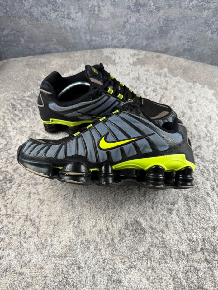 Nike Shox TL ThunderStorm - Black & Grey & Yellow - photo numéro 7
