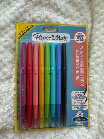 Feutres doubles embouts paper mate