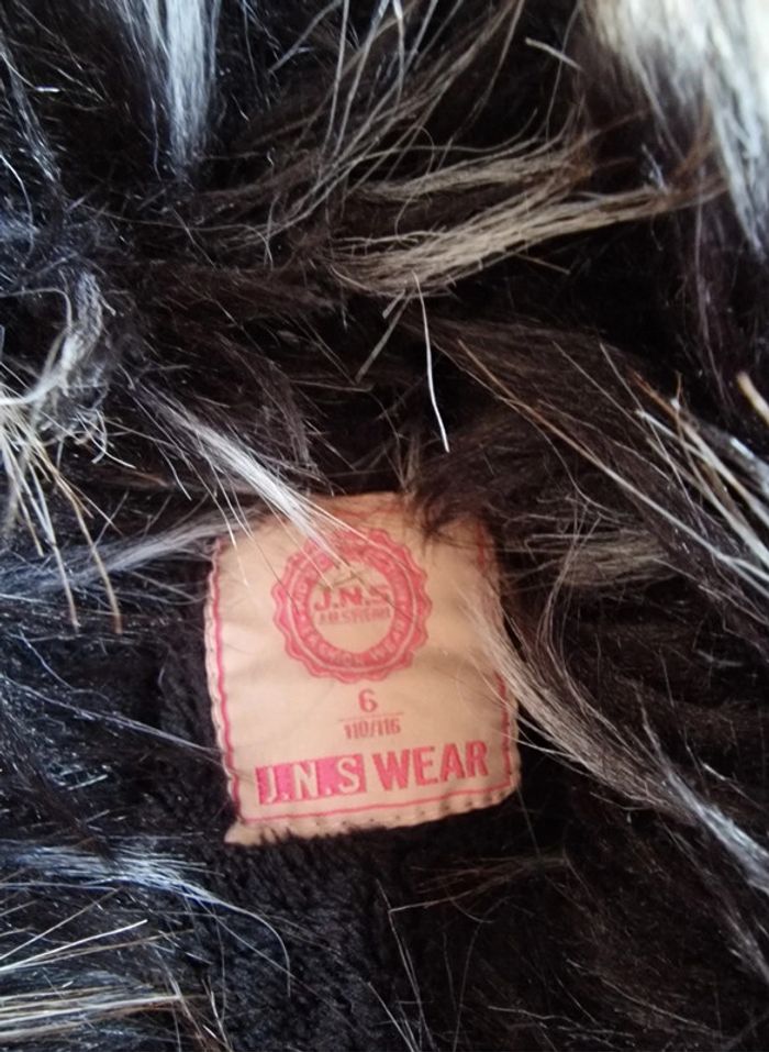 Veste manteau cuir 6 ans - photo numéro 5