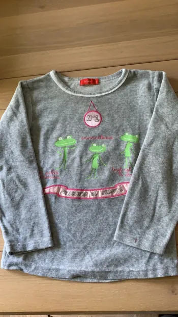Haut de pyjama velours
