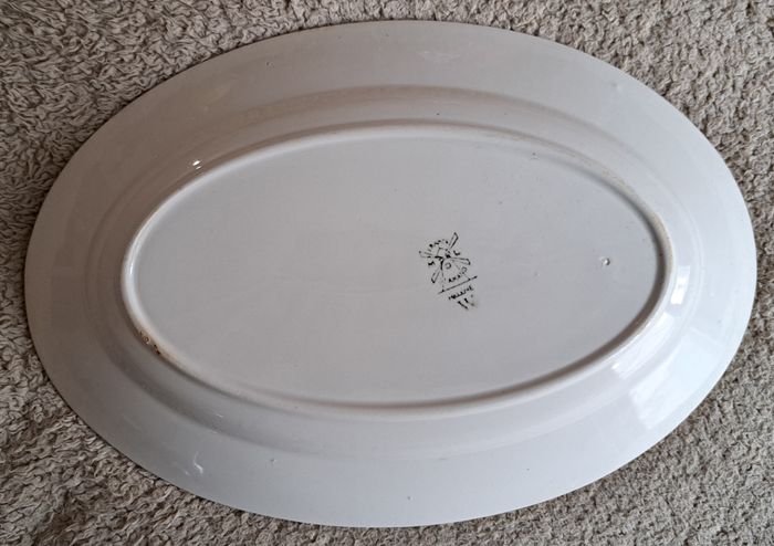 🍽 Plat Moulins des Loups St Amand France modèle Hélène W - photo numéro 2