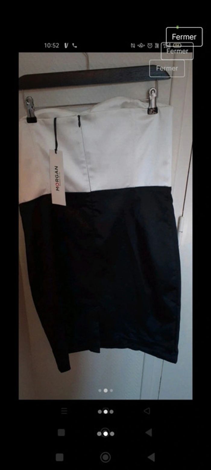 Robe noir blanc - photo numéro 2