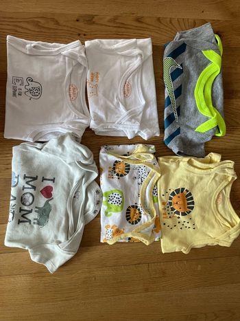 Lot bodies manches courtes