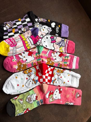 Lot de 5 paires de chaussettes Hello kitty