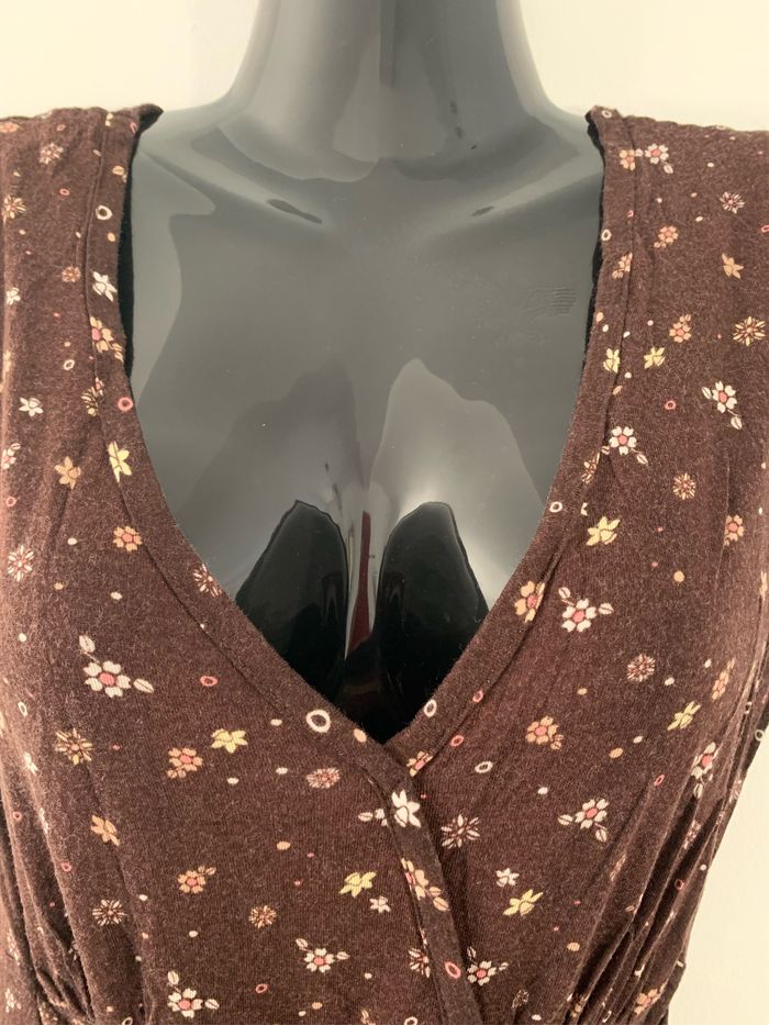 Petite robe marron Clock House taille M - photo numéro 4