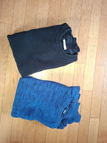 2 pulls coton