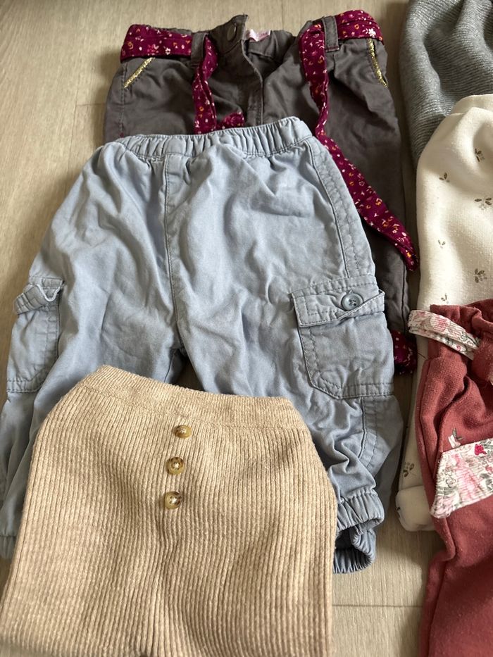 Lot pantalon bébé fille - photo numéro 3