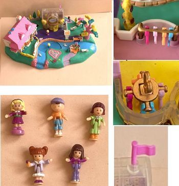 Polly Pocket Magical Movin’ Pollyville 1996