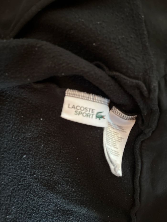 Veste à capuche Lacoste Sport 🐊 - photo numéro 3
