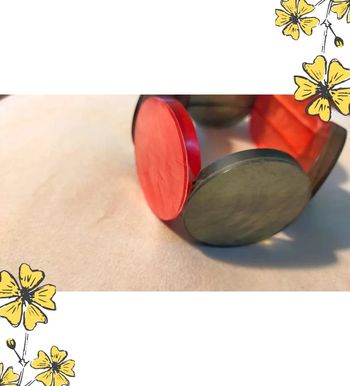 Bracelet nacre multicolore - Élastique - Collection Terres d’Ailleurs
