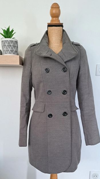 Manteau gris In Extenso