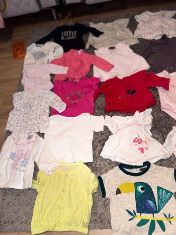 Lot vêtement bébé fille