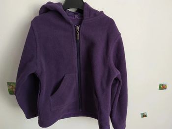 Veste violette 3-4 ans