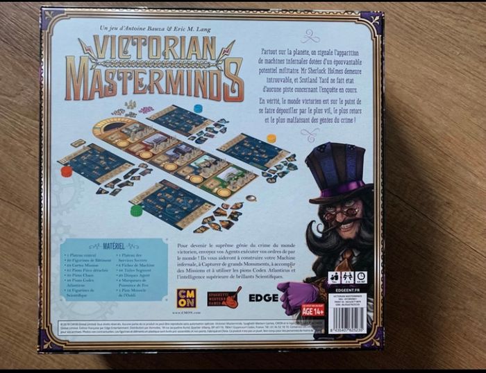 Jeu de société Victorian Masterminds neuf - photo numéro 5