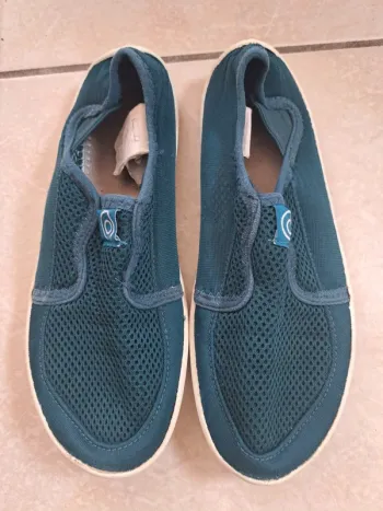 Chaussures aquatiques bleu mixte pointure 36/37 Decathlon en TBE