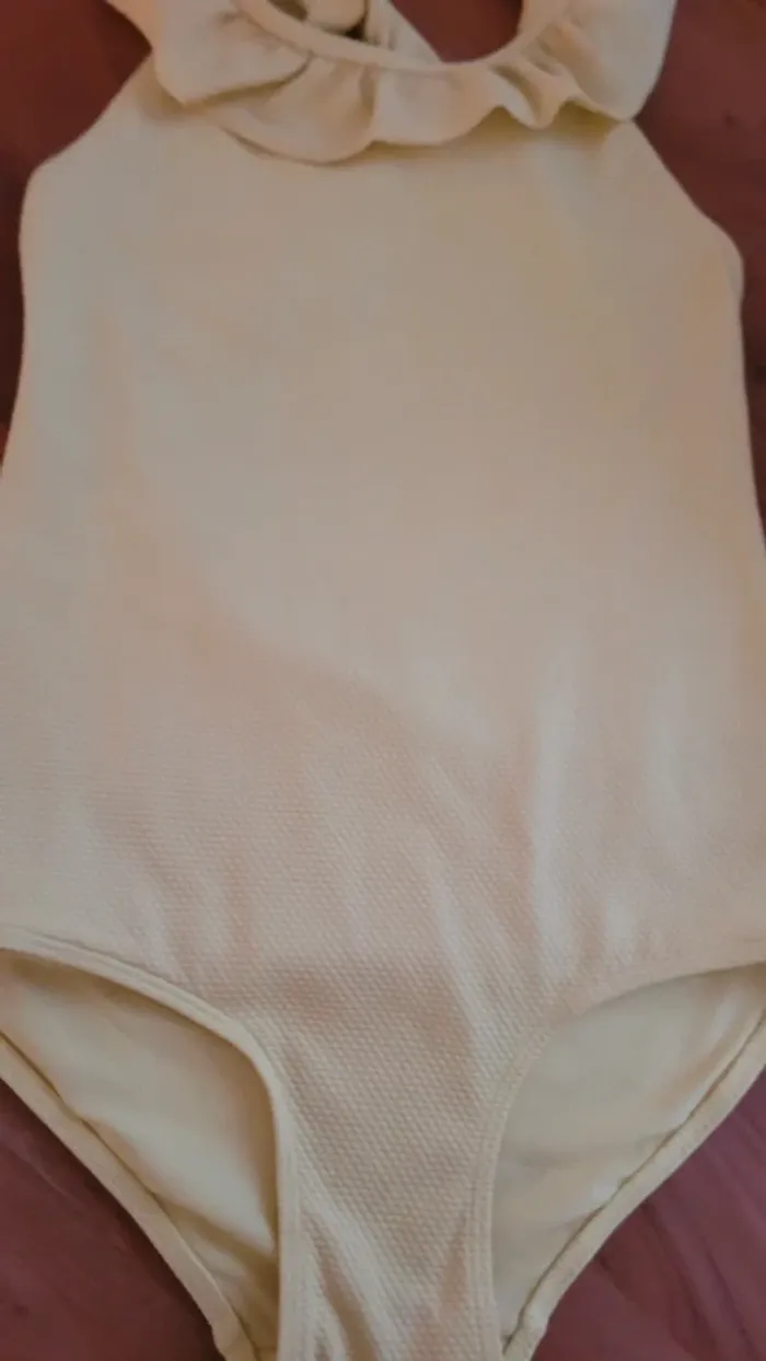 Maillot de bain volanté fille 8/10 ans - photo numéro 4