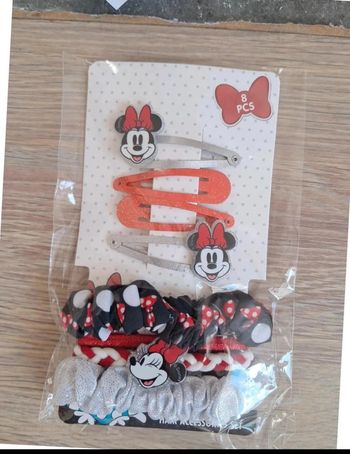 Lot d'accessoires pour cheveux fille minnie
