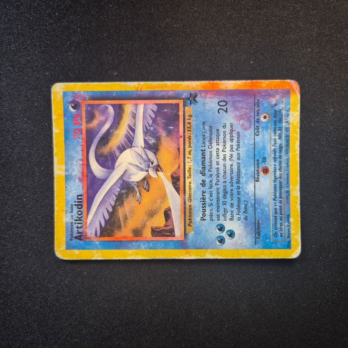 Carte Pokemon : Artikodin - Promo WOTC