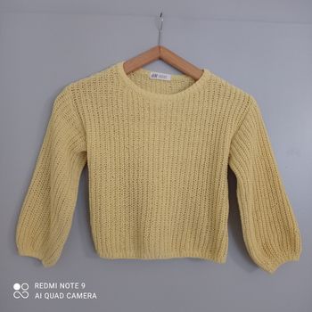 Pull jaune 6/8ans