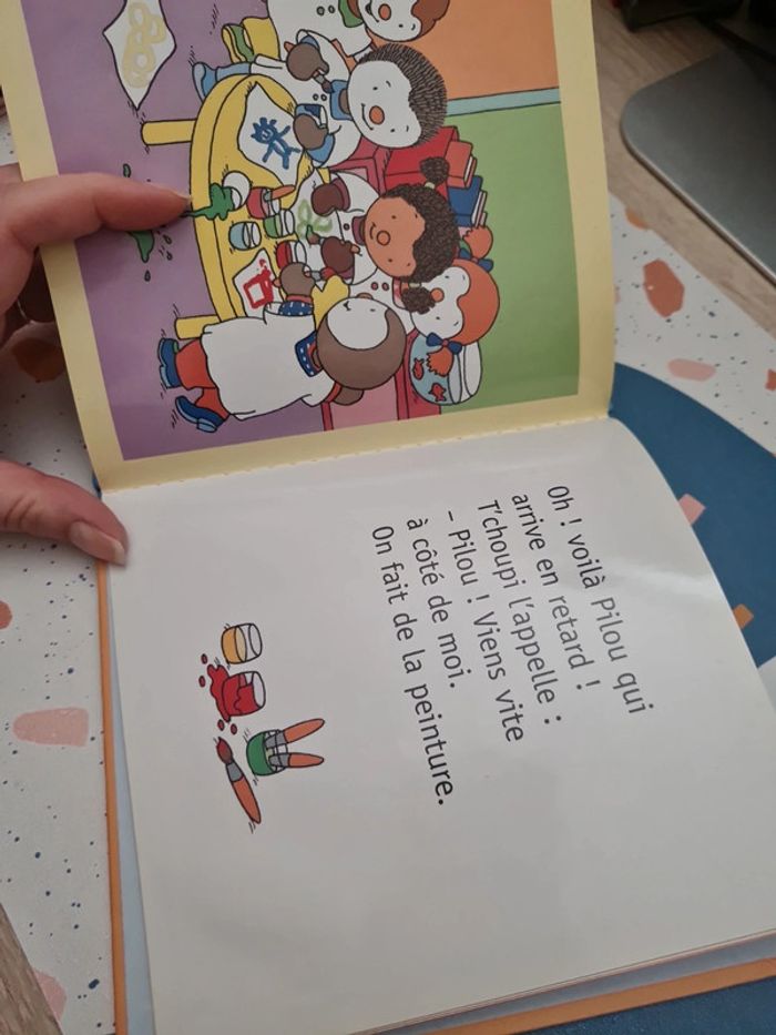 Livre T'choupi n°14 : T'choupi rentre à l'école - photo numéro 5