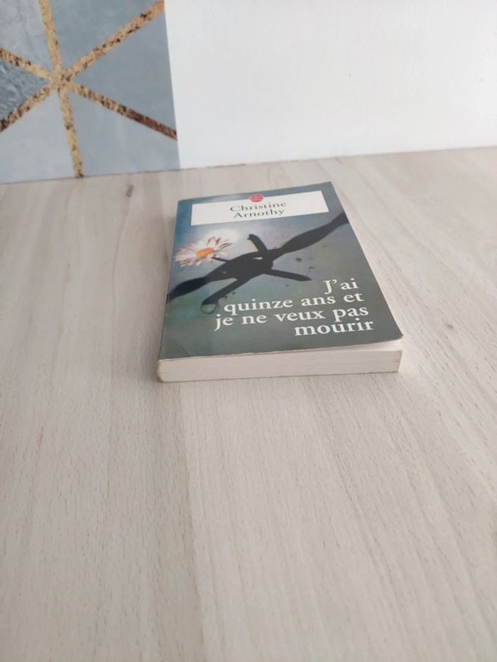 Livre poche J'ai quinze ans et je ne veux pas mourir et il n'est pas si facile de vivre Arnothy - photo numéro 2