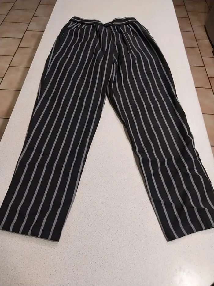 pantalon a rayure - photo numéro 2