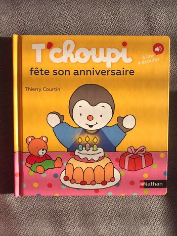 Tchoupi fête son anniversaire