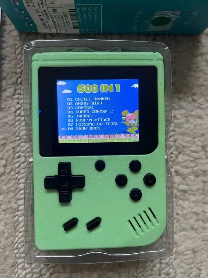 Petite console de jeux portable - 500 jeux - inspi game boy color - photo numéro 3