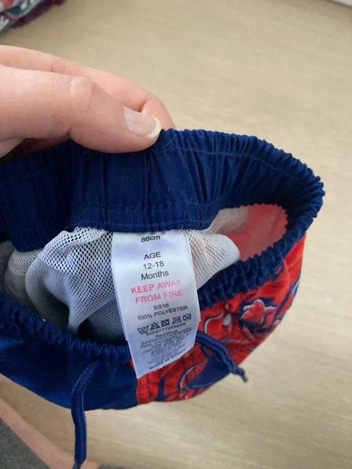 Maillot de bain short Spiderman - photo numéro 3