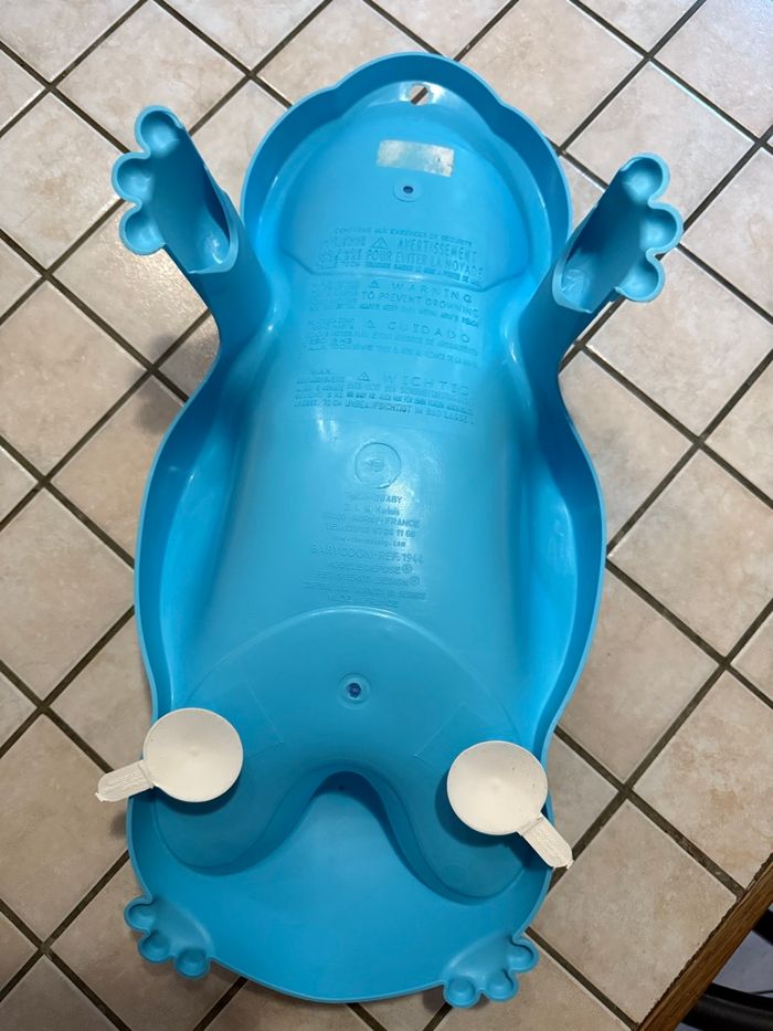 Transat de bain Bébé bleu - photo numéro 4