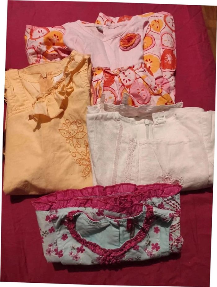 Lot 4 robes été 23mois
