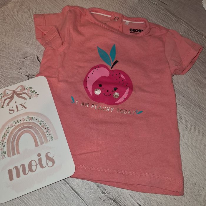 T-shirt manches courtes 6 mois Orchestra