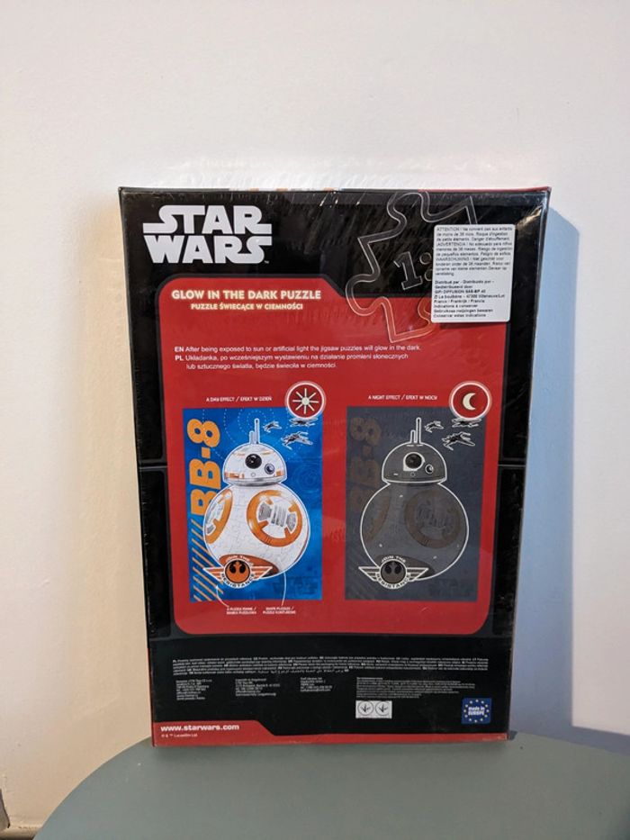 Star Wars Puzzle BB-8 "Glow in the dark", 60 pièces - photo numéro 2