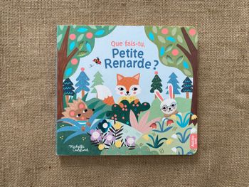 Livre Que fais-tu Petite Renarde Auzou d'occasion