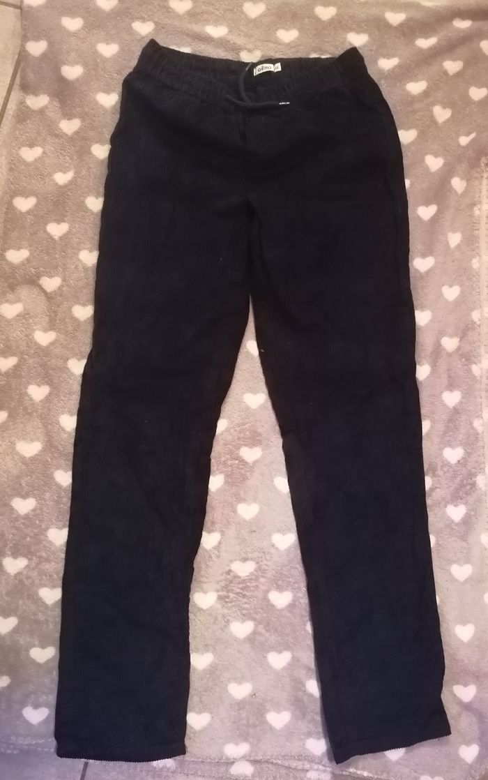 Pantalon jegging velours 💙 garçon 12 ans - photo numéro 3