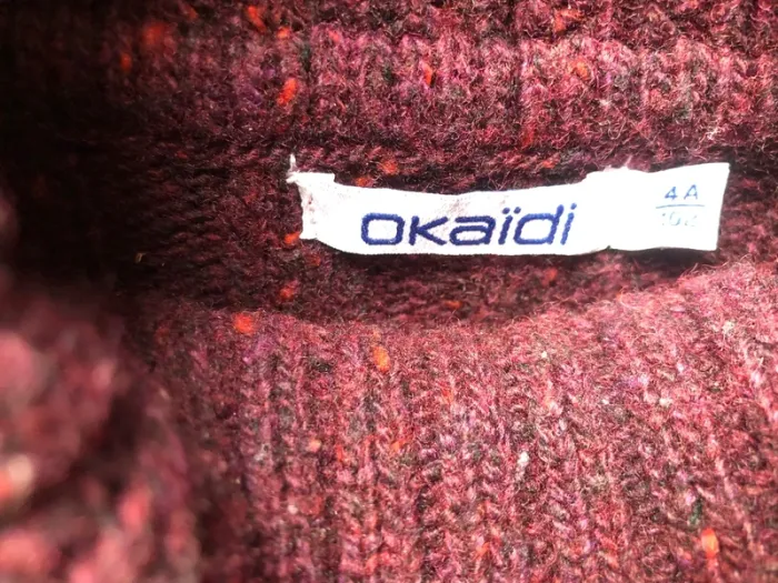 Pull col roulé Okaidi 4ans - photo numéro 2