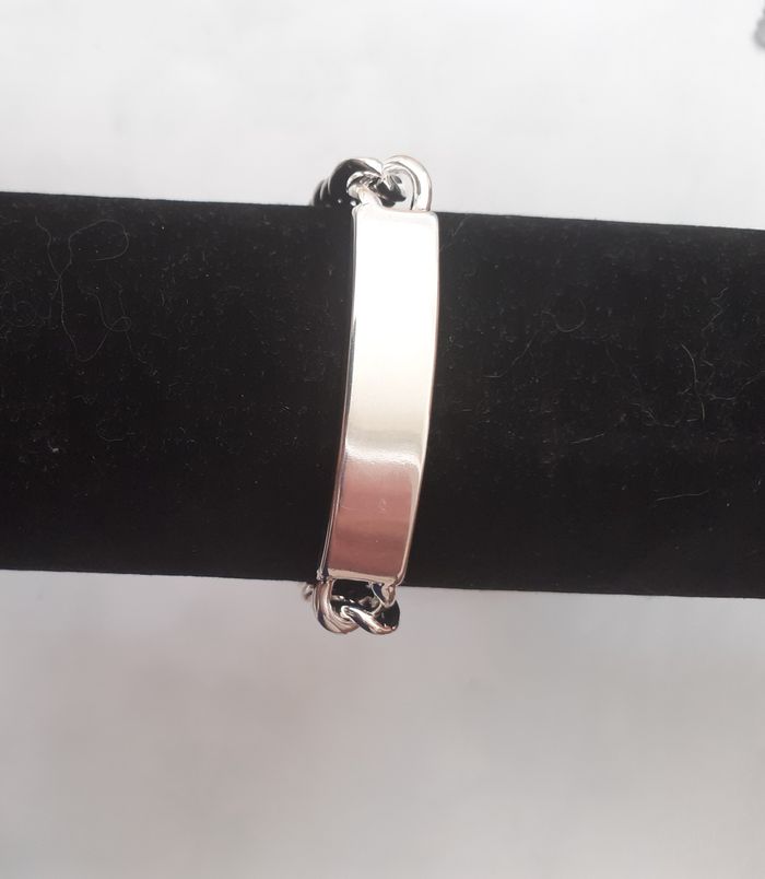 bracelet en argent 925 longueur 20 cm - photo numéro 3