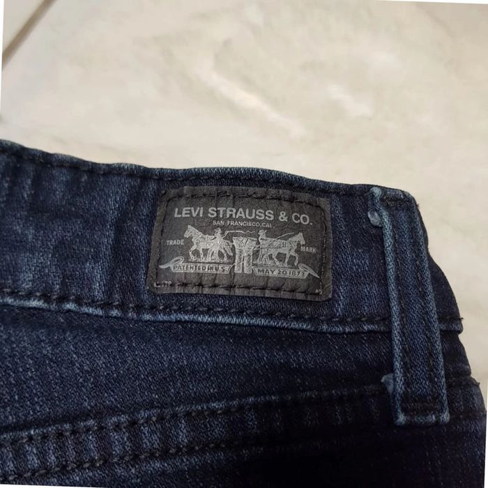 Jean Levi's 535 Legging 9M Bleu Marine - photo numéro 8