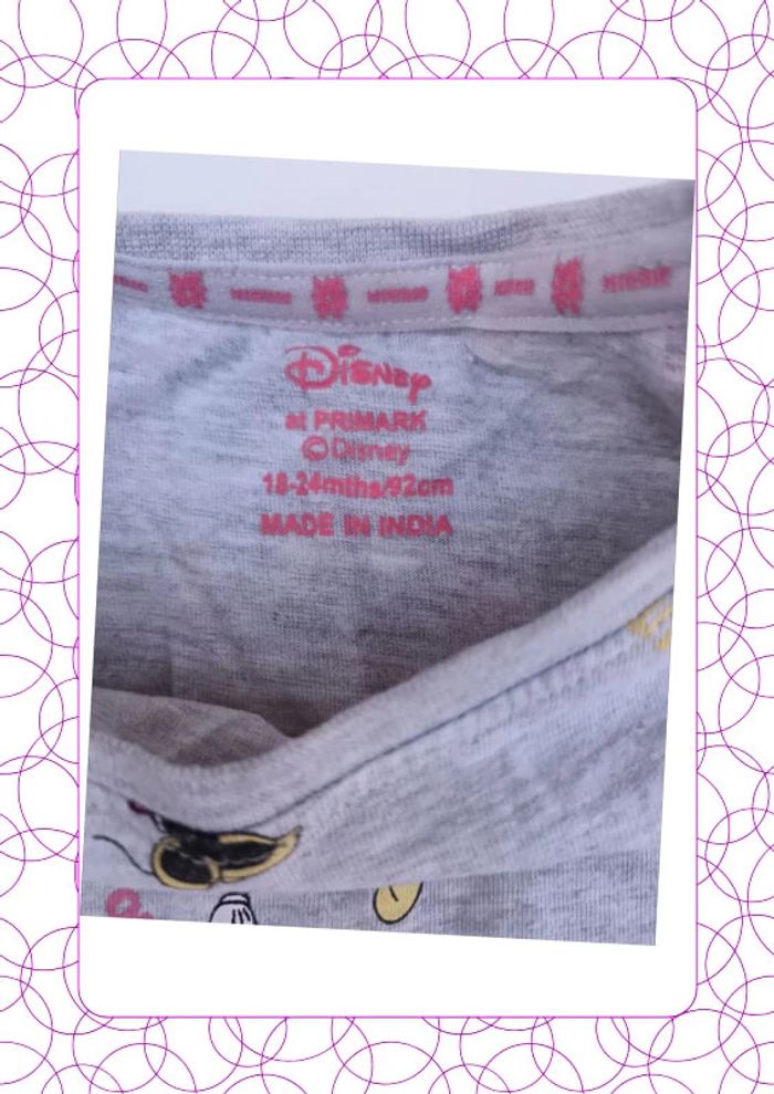 Tee shirt 24-36 mois Disney x Primark - photo numéro 2