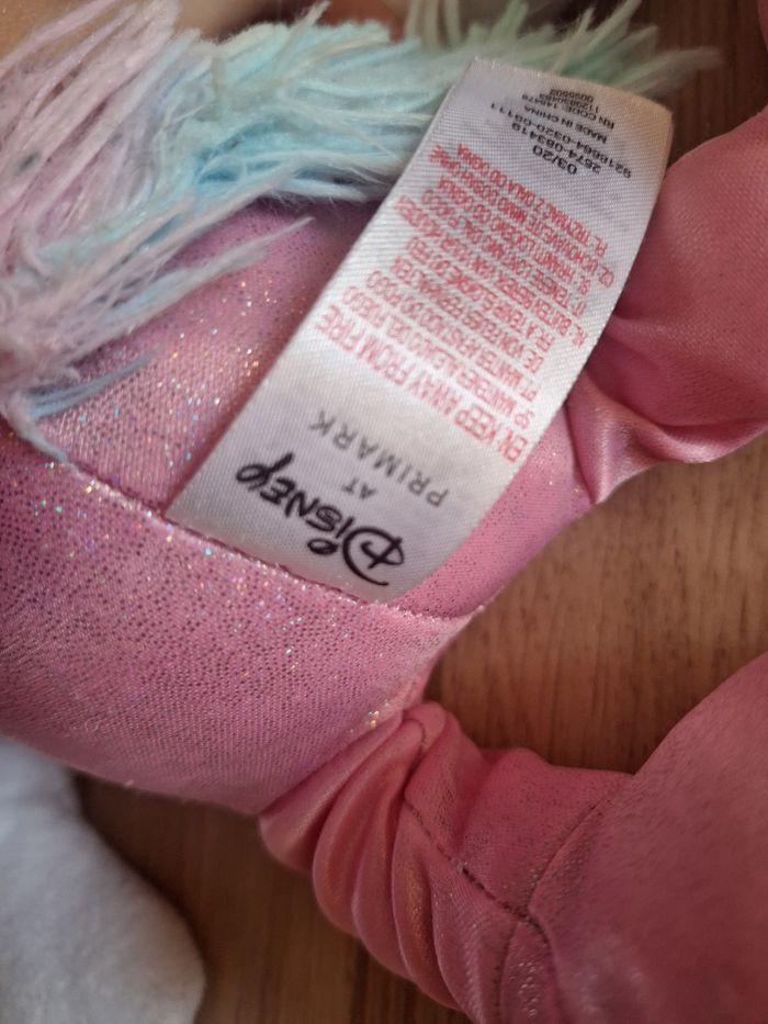 peluche minnie licorne lumineuse - photo numéro 5