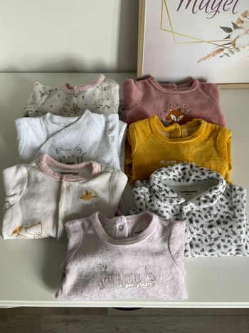 Pyjama naissance 0 mois