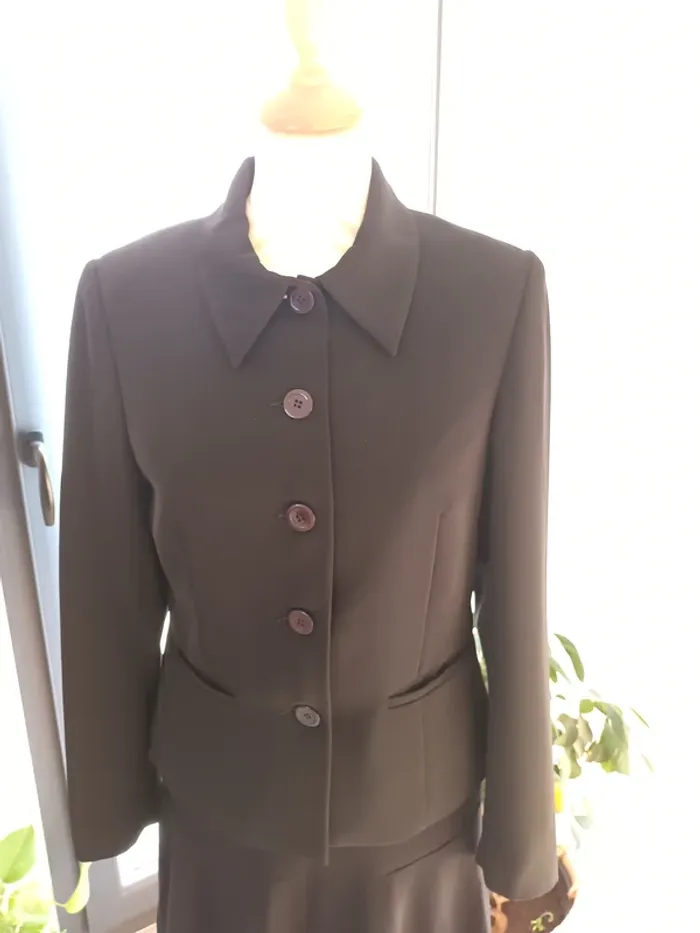 Ancienne veste blazer noir - photo numéro 2