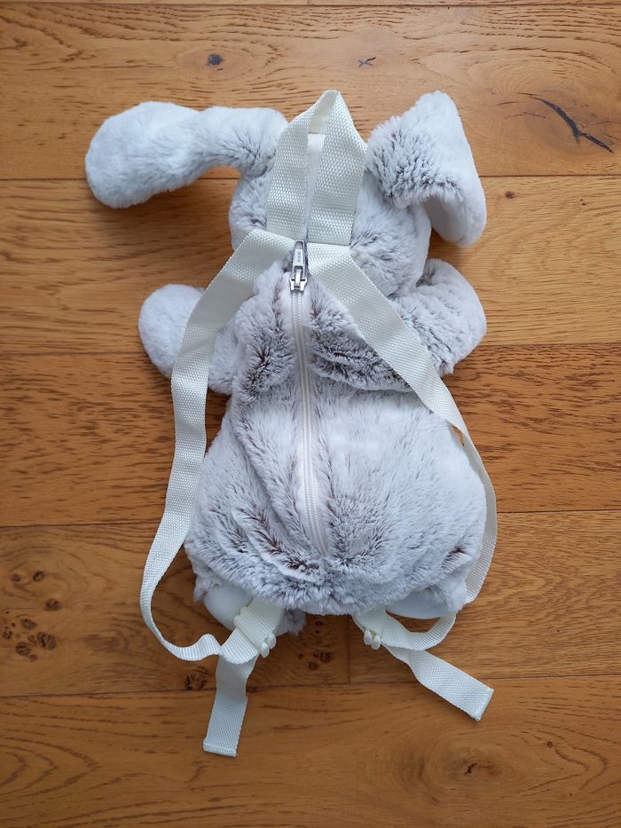 Sac à dos peluche lapin - photo numéro 2