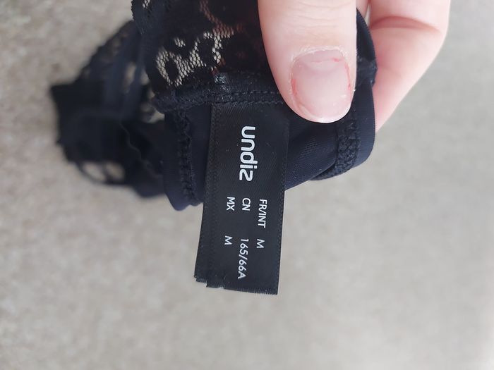 Culotte sexy noir Undiz - photo numéro 3