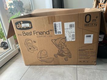 Poussette trio best friend pro confort I-Size chicco