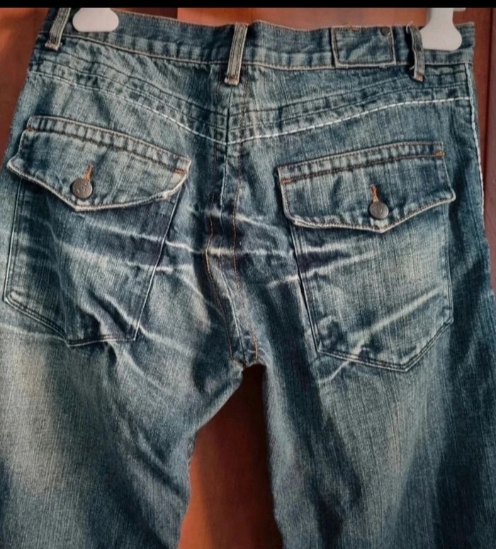 Jeans avec effet délavé taille 34(44FR) - photo numéro 6