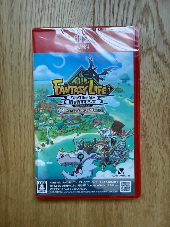 Fantasy Life i: La Voleuse de Temps (The Girl Who Steals Time), Jeu Edition Nintendo Switch 2 NEUF sous blister